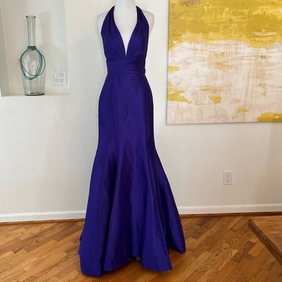 Mac Duggal Dresses & Skirts - NWOT Mac Duggal Purple A-Line Taffeta Gown